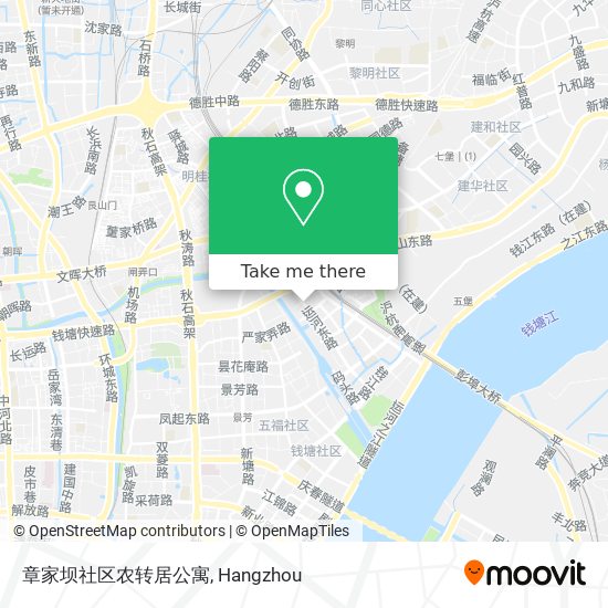 章家坝社区农转居公寓 map