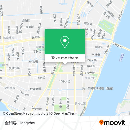 金销客 map