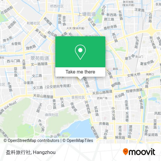 盈科旅行社 map