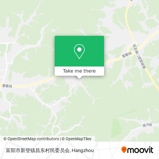 富阳市新登镇昌东村民委员会 map