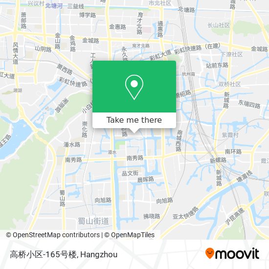高桥小区-165号楼 map
