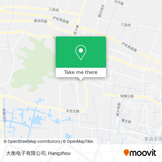 大衡电子有限公司 map