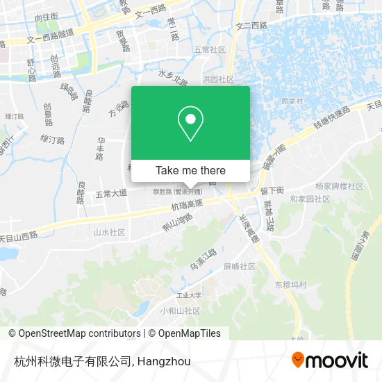 杭州科微电子有限公司 map