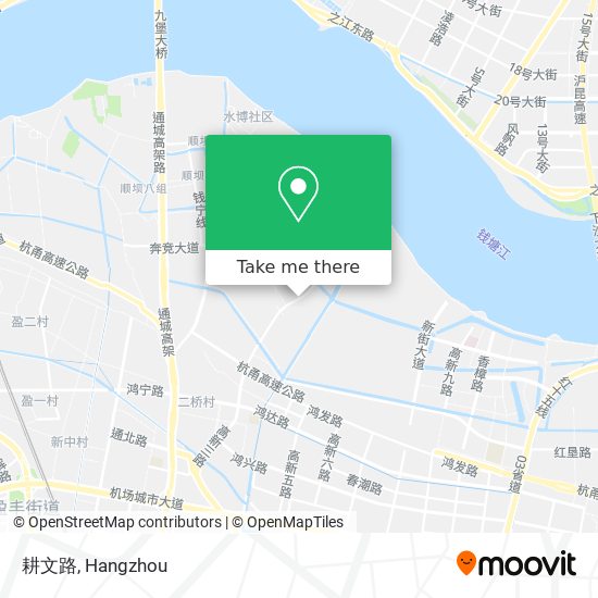 耕文路 map