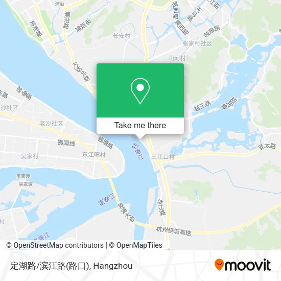 定湖路/滨江路(路口) map