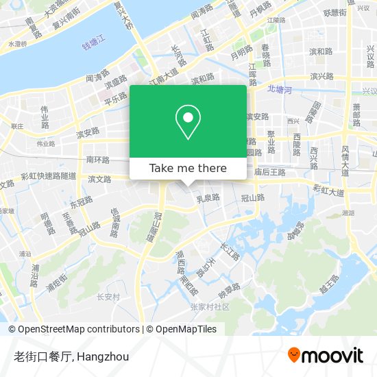 老街口餐厅 map
