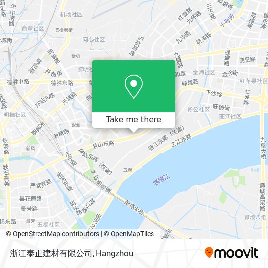 浙江泰正建材有限公司 map