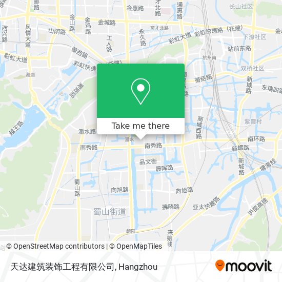 天达建筑装饰工程有限公司 map