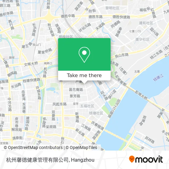 杭州馨德健康管理有限公司 map