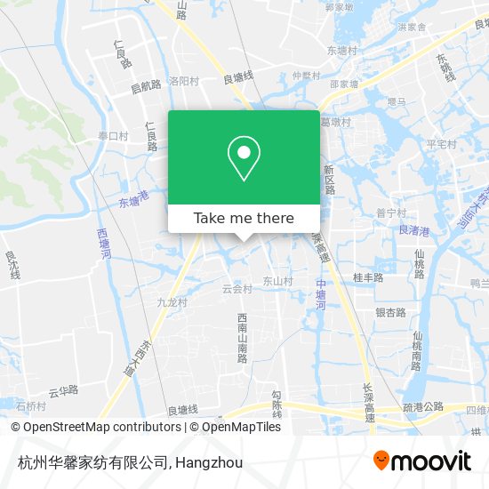 杭州华馨家纺有限公司 map