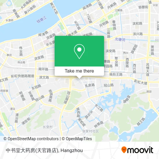 中书堂大药房(天官路店) map