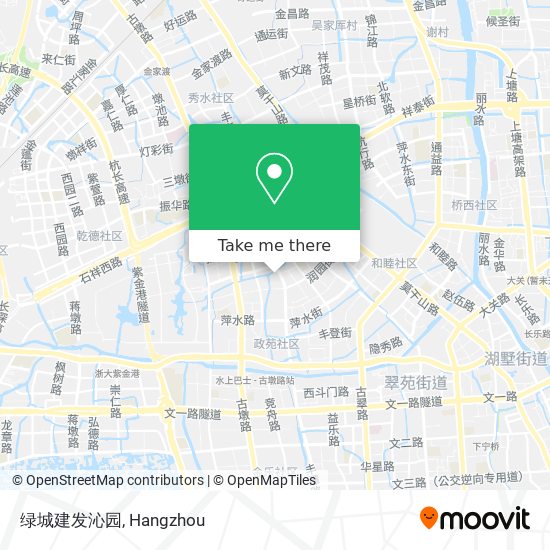 绿城建发沁园 map