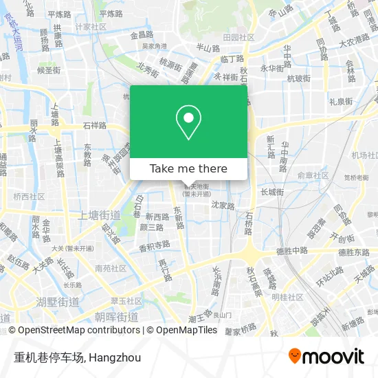 重机巷停车场 map