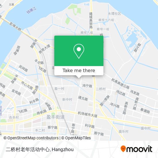 二桥村老年活动中心 map