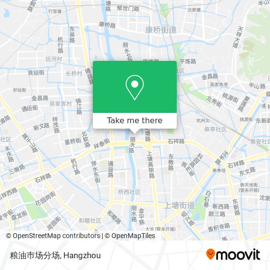 粮油巿场分场 map