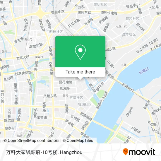 万科大家钱塘府-10号楼 map