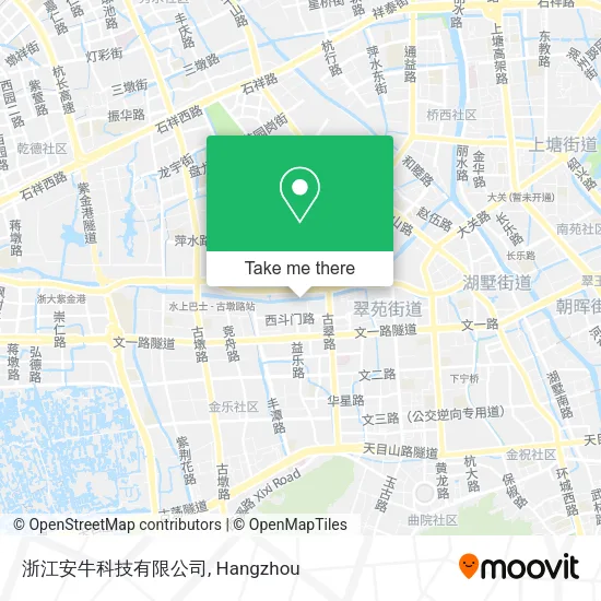 浙江安牛科技有限公司 map