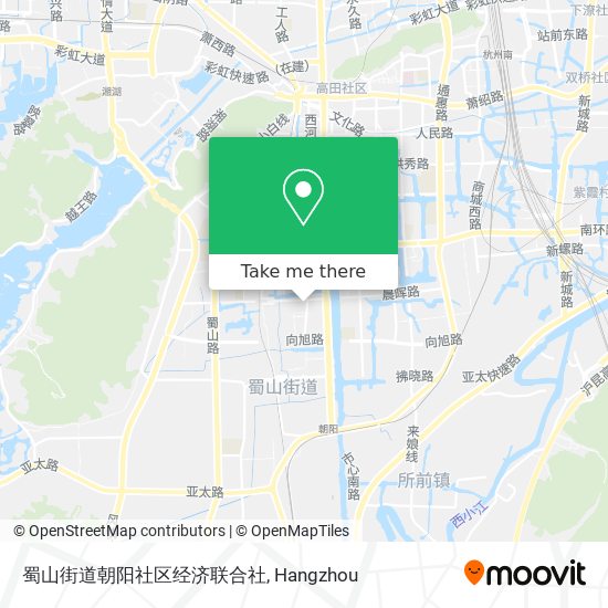 蜀山街道朝阳社区经济联合社 map