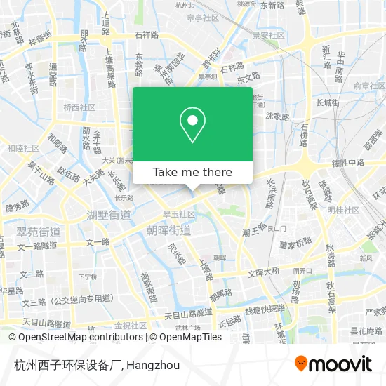 杭州西子环保设备厂 map