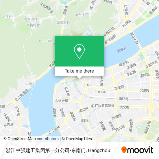 浙江中强建工集团第一分公司-东南门 map