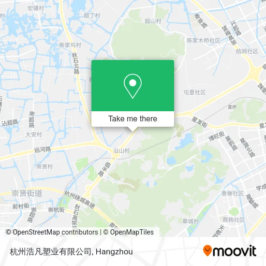 杭州浩凡塑业有限公司 map