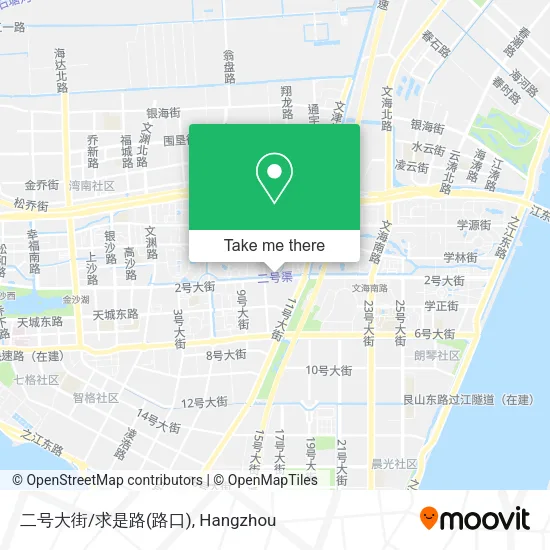 二号大街/求是路(路口) map