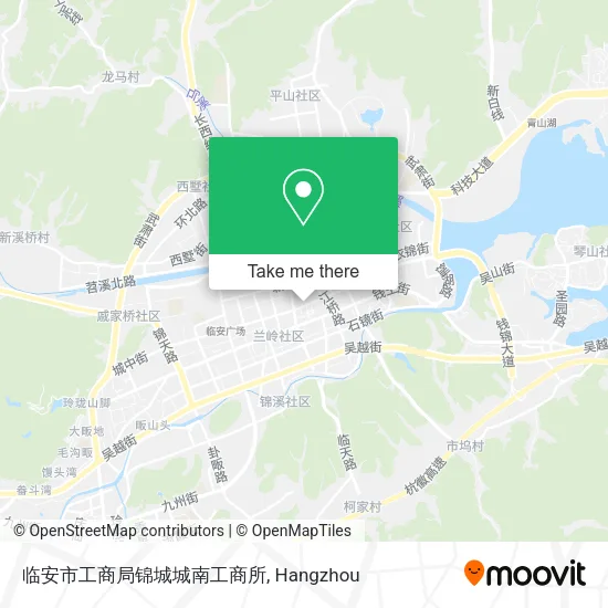 临安市工商局锦城城南工商所 map