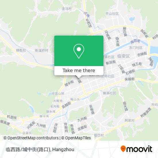 临西路/城中街(路口) map