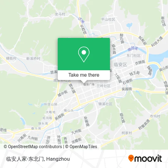 临安人家-东北门 map
