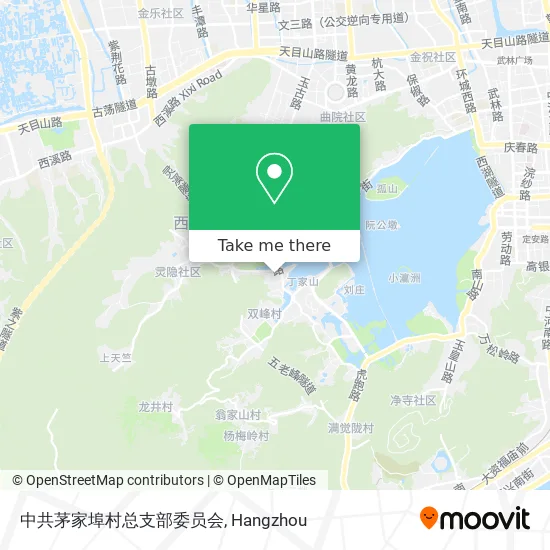 中共茅家埠村总支部委员会 map
