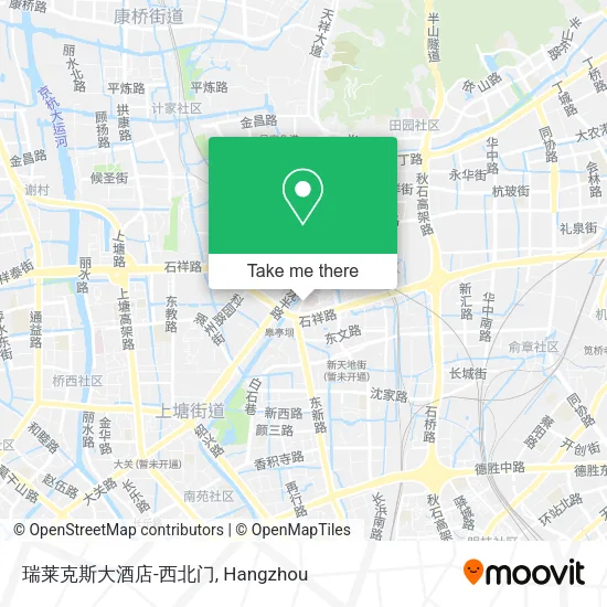瑞莱克斯大酒店-西北门 map