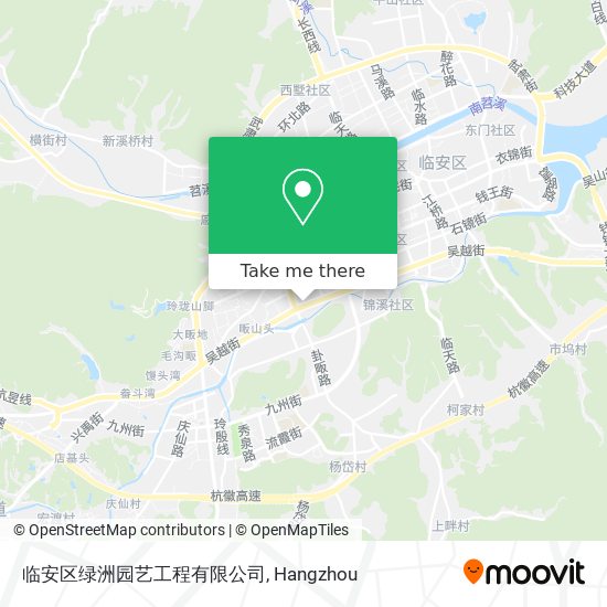 临安区绿洲园艺工程有限公司 map