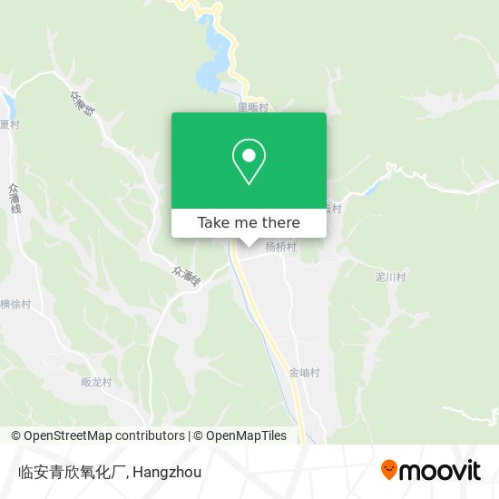 临安青欣氧化厂 map