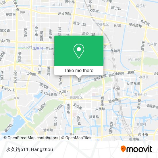 永久路611 map