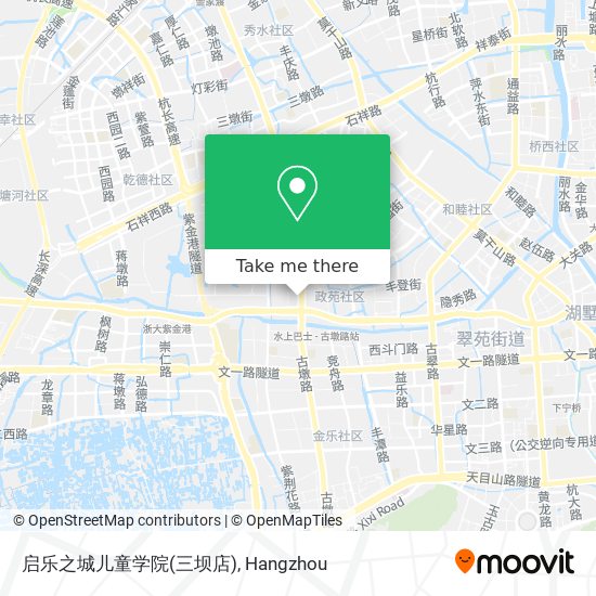 启乐之城儿童学院(三坝店) map