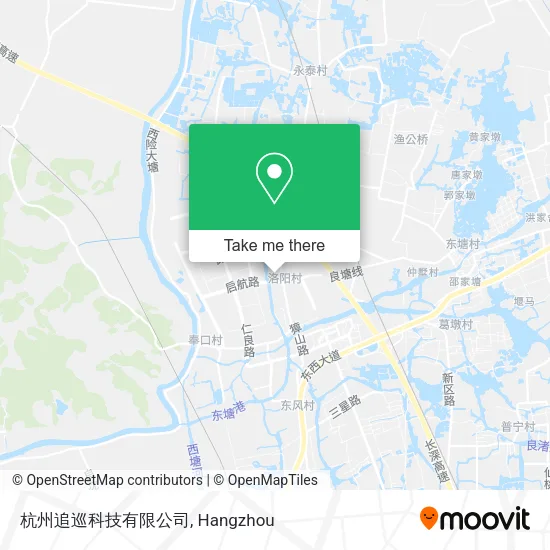 杭州追巡科技有限公司 map
