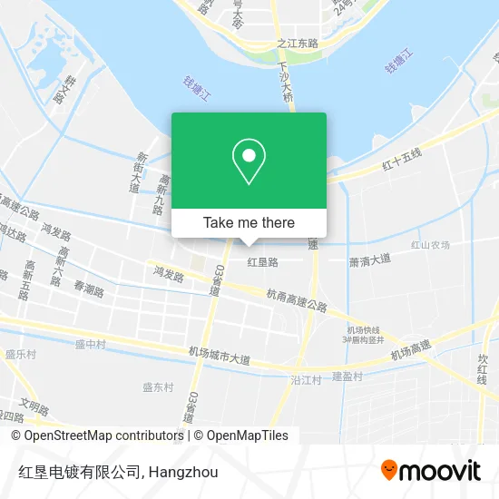 红垦电镀有限公司 map