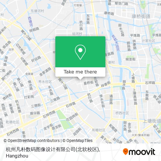 杭州凡朴数码图像设计有限公司(北软校区) map