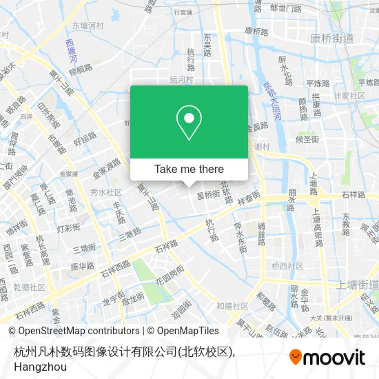 杭州凡朴数码图像设计有限公司(北软校区) map