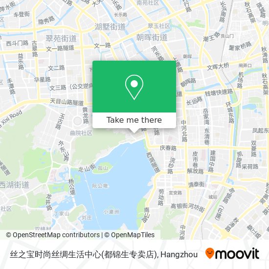 丝之宝时尚丝绸生活中心(都锦生专卖店) map