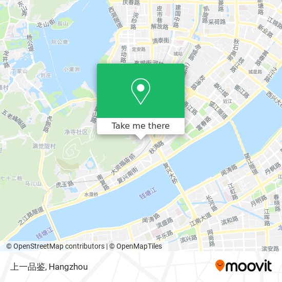 上一品鉴 map