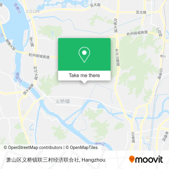 萧山区义桥镇联三村经济联合社 map