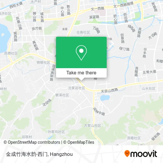 金成竹海水韵-西门 map