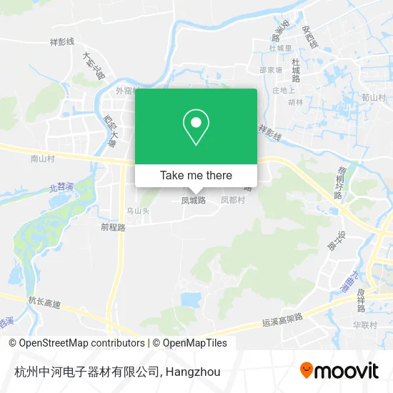 杭州中河电子器材有限公司 map