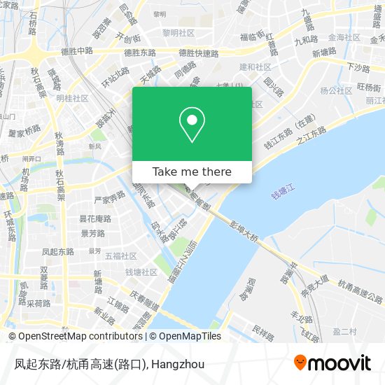 凤起东路/杭甬高速(路口) map