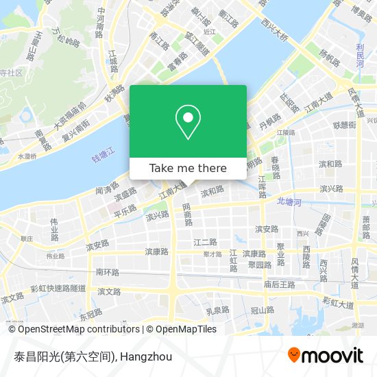 泰昌阳光(第六空间) map