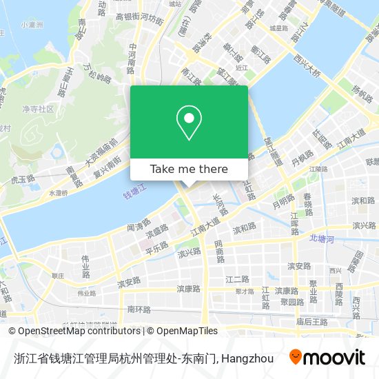 浙江省钱塘江管理局杭州管理处-东南门 map