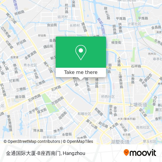 金通国际大厦-B座西南门 map