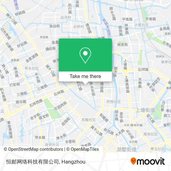 恒邮网络科技有限公司 map