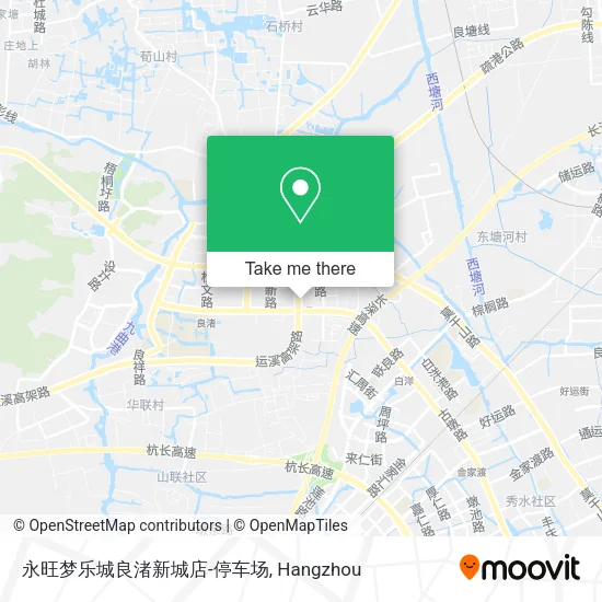 永旺梦乐城良渚新城店-停车场 map